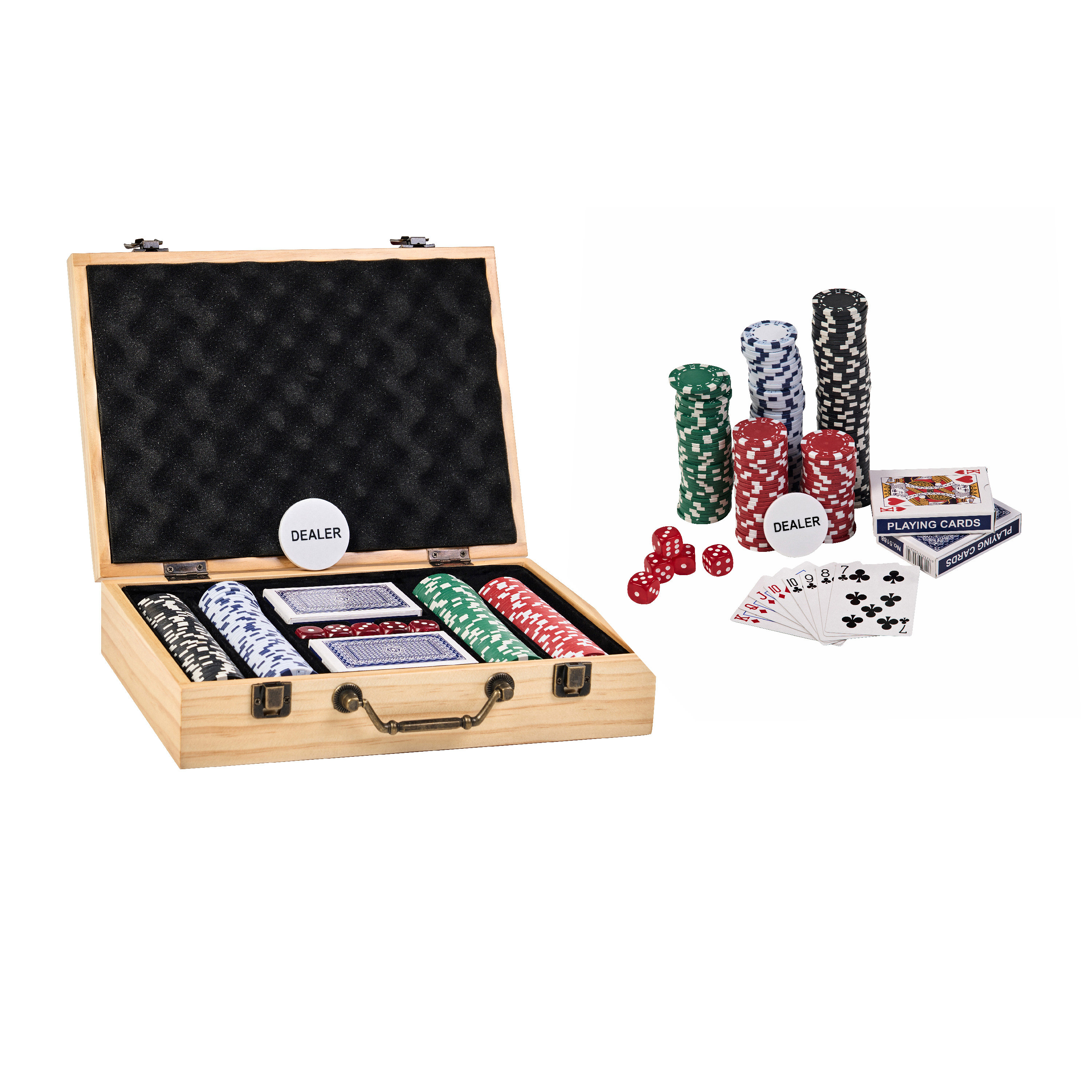 Poker chip store set